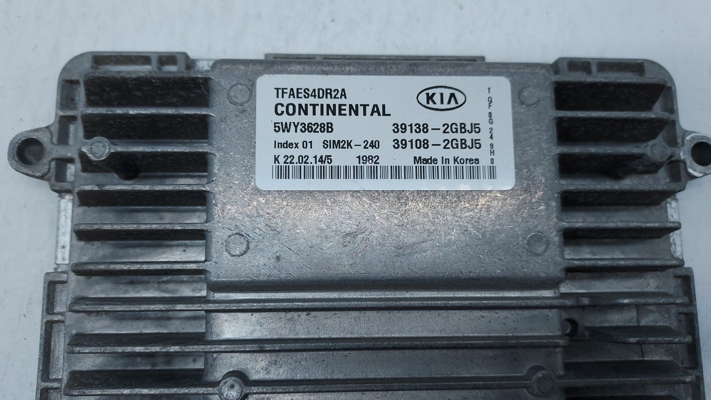 2014-2015 Kia Optima PCM Engine Control Computer ECU ECM PCU OEM P/N:39138-2GBJ5 39108-2GBJ5 Fits Fits 2014 2015 OEM Used Au
