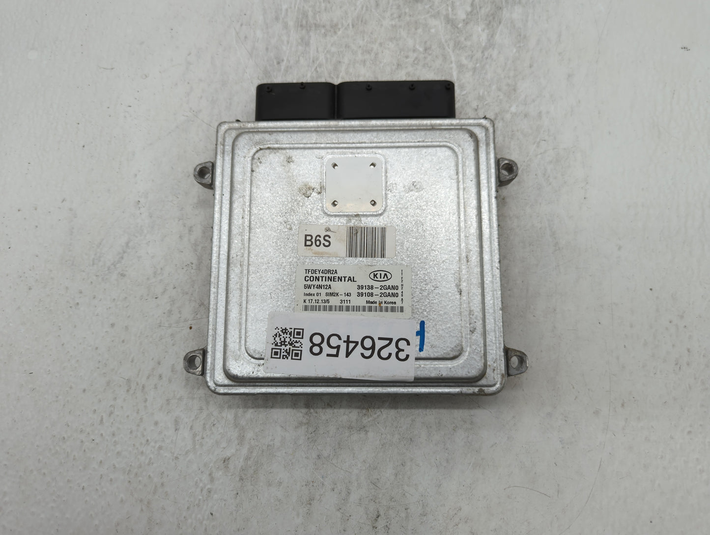 2014 Kia Optima PCM Engine Control Computer ECU ECM PCU OEM P/N:39138-2GAN0 39108-2GAN0 Fits OEM Used Auto Parts - Oemusedau
