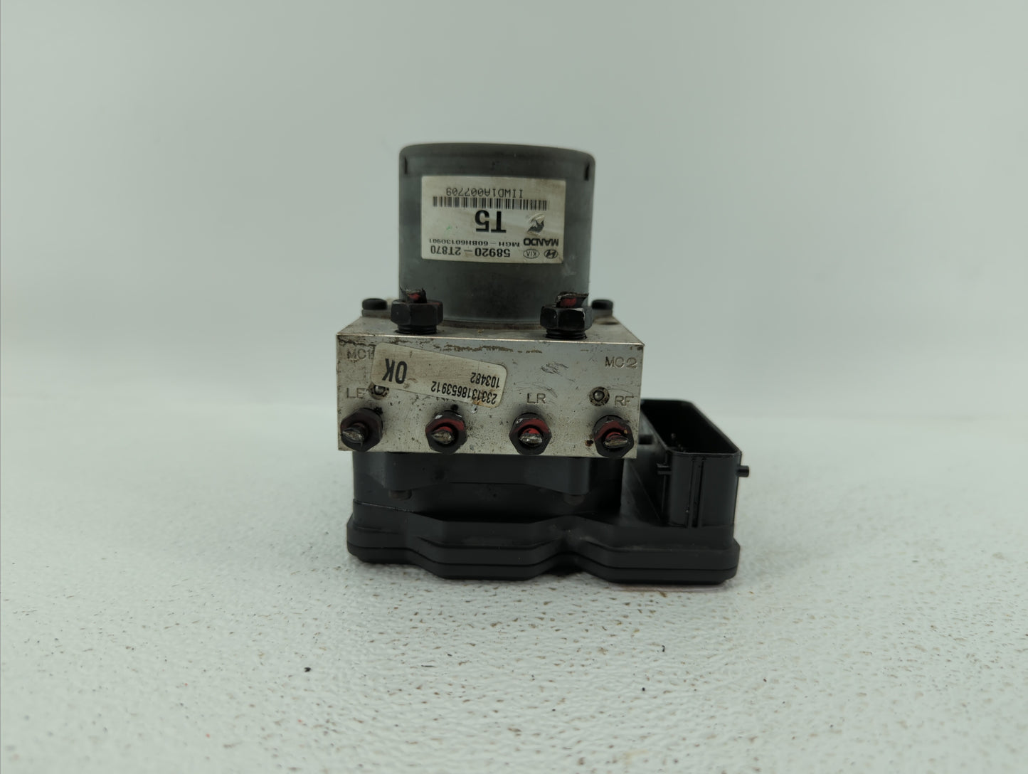2014-2015 Kia Optima ABS Pump Control Module Replacement P/N:BE6003O902 58920-2T870 Fits Fits 2014 2015 OEM Used Auto Parts 