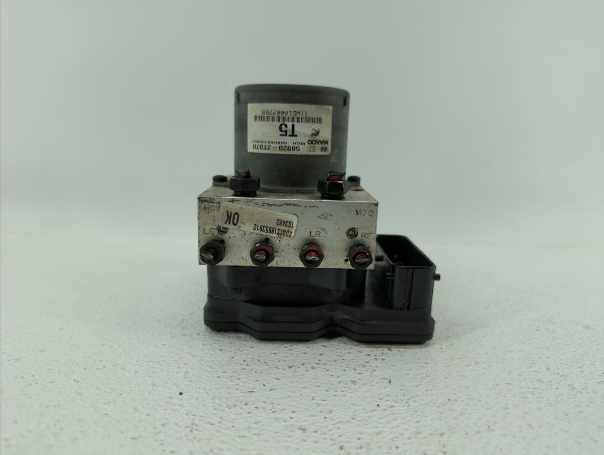 2014-2015 Kia Optima Anti-Lock Brake ABS Pump Module Actuator OEM P/N:BE6003O902 58920-2T870 Fits Fits 2014 2015 OEM Used Au