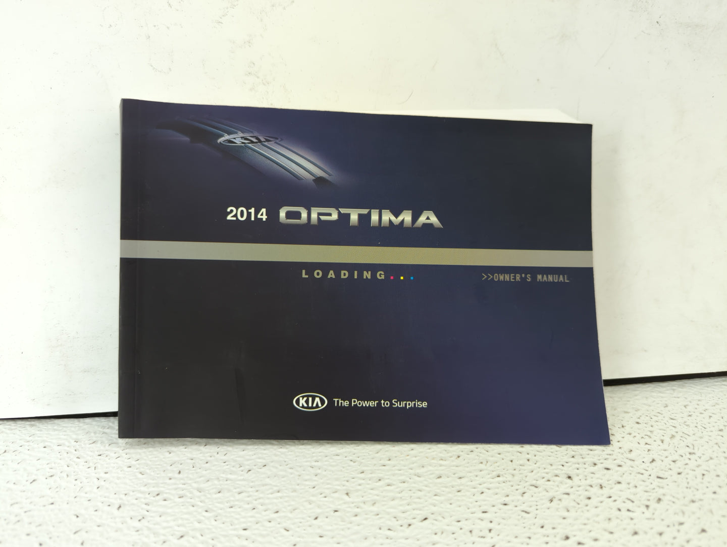 2014 Kia Optima Owners Manual Book Guide OEM Used Auto Parts - Oemusedautoparts1.com