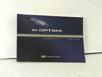 2014 Kia Optima Owners Manual Book Guide OEM Used Auto Parts - Oemusedautoparts1.com