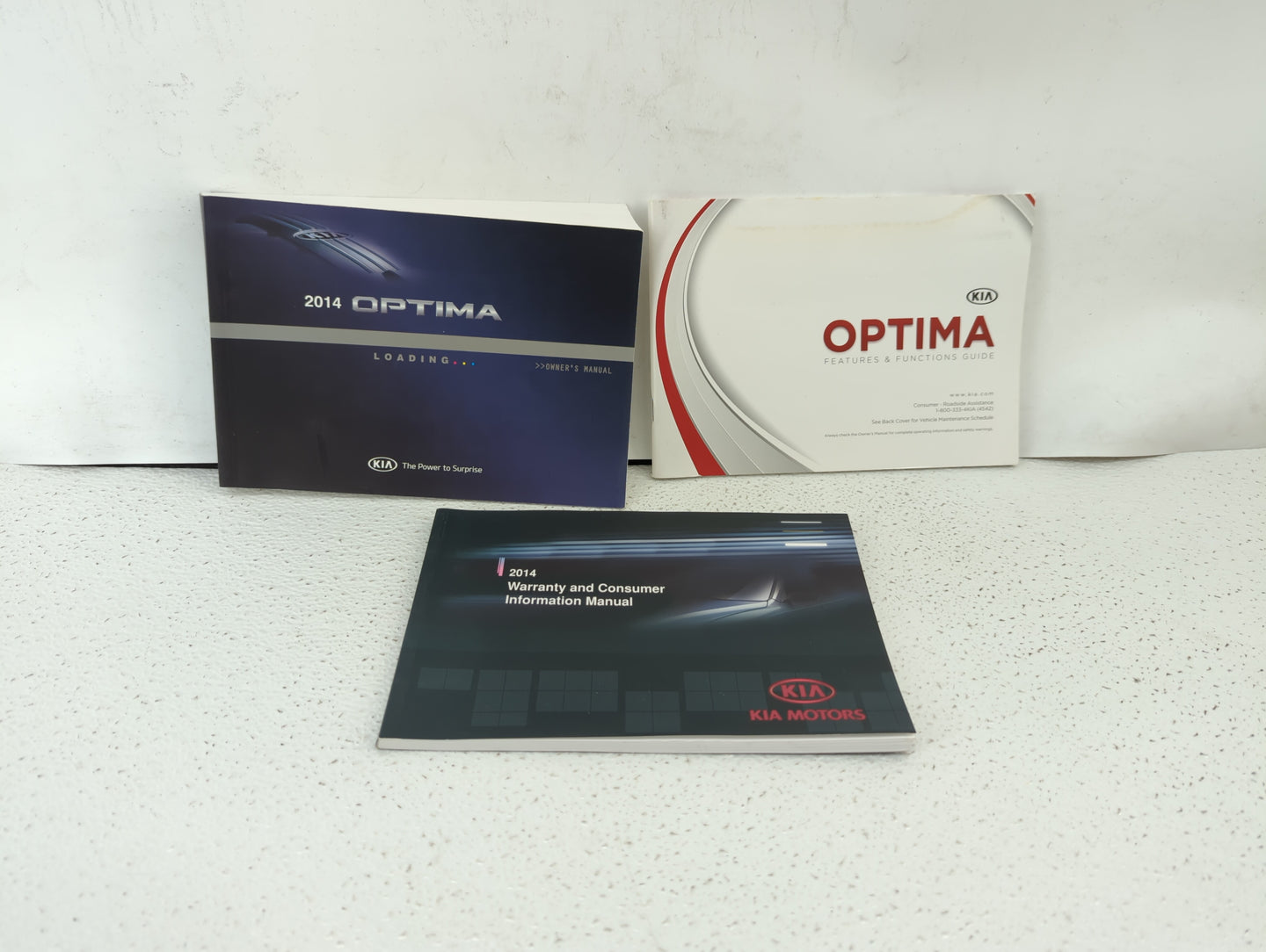 2014 Kia Optima Owners Manual Book Guide OEM Used Auto Parts - Oemusedautoparts1.com