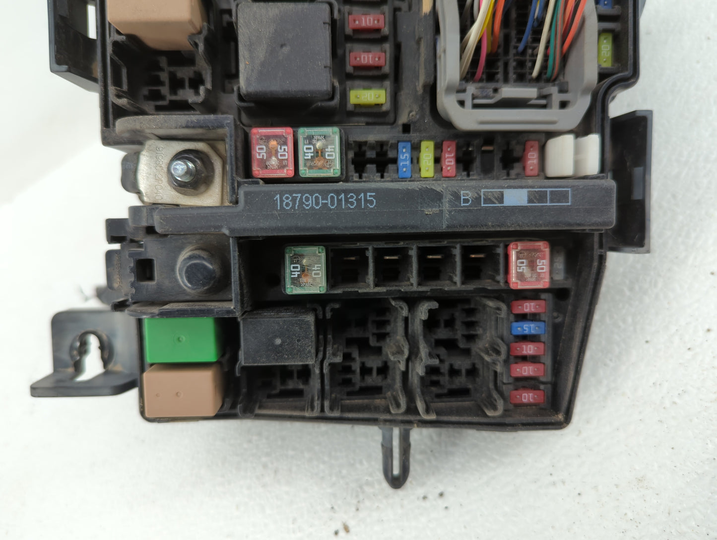 2014-2015 Kia Optima Fusebox Fuse Box Panel Relay Module P/N:VS912504C860QA Fits Fits 2014 2015 OEM Used Auto Parts - Oemuse