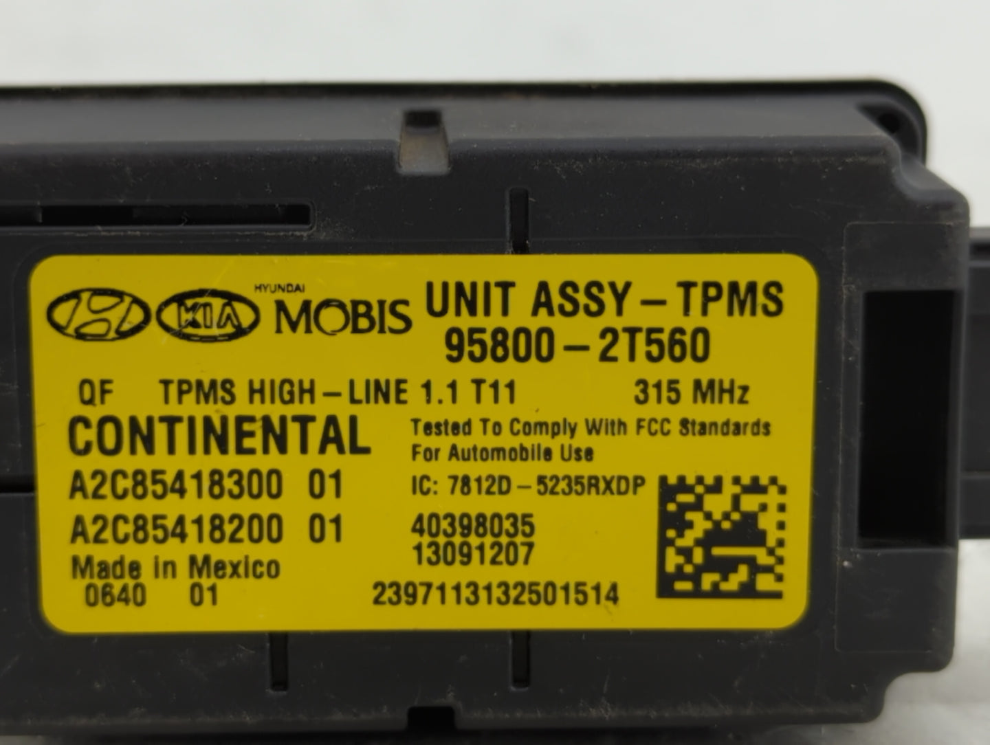 2014-2015 Kia Optima Chassis Control Module Ccm Bcm Body Control - Oemusedautoparts1.com