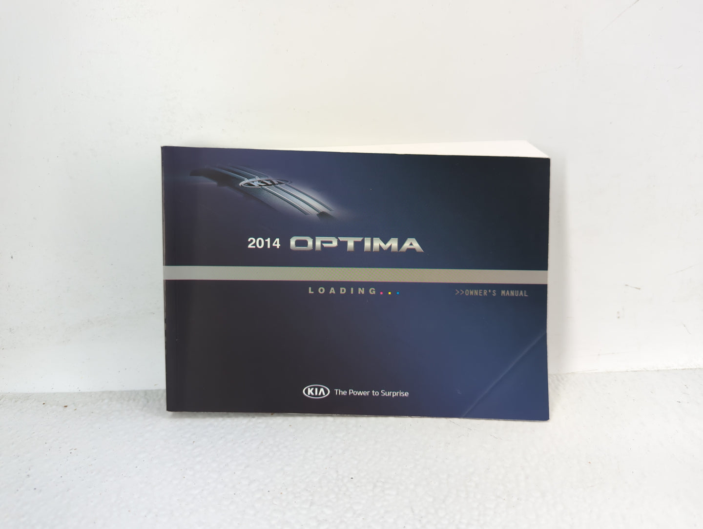 2014 Kia Optima Owners Manual Book Guide OEM Used Auto Parts - Oemusedautoparts1.com