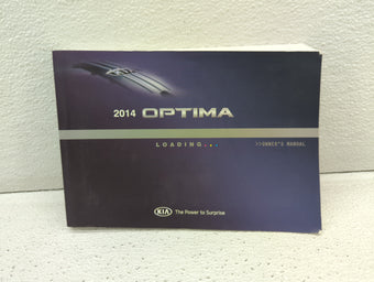 compare product 2014 Kia Optima Owners Manual Book Guide OEM Used Auto Parts