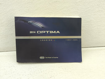 compare product 2014 Kia Optima Owners Manual Book Guide OEM Used Auto Parts