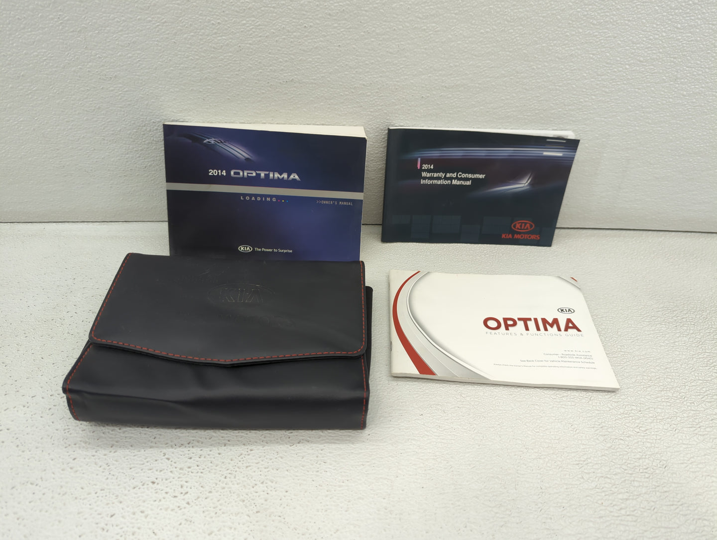 2014 Kia Optima Owners Manual Book Guide OEM Used Auto Parts - Oemusedautoparts1.com