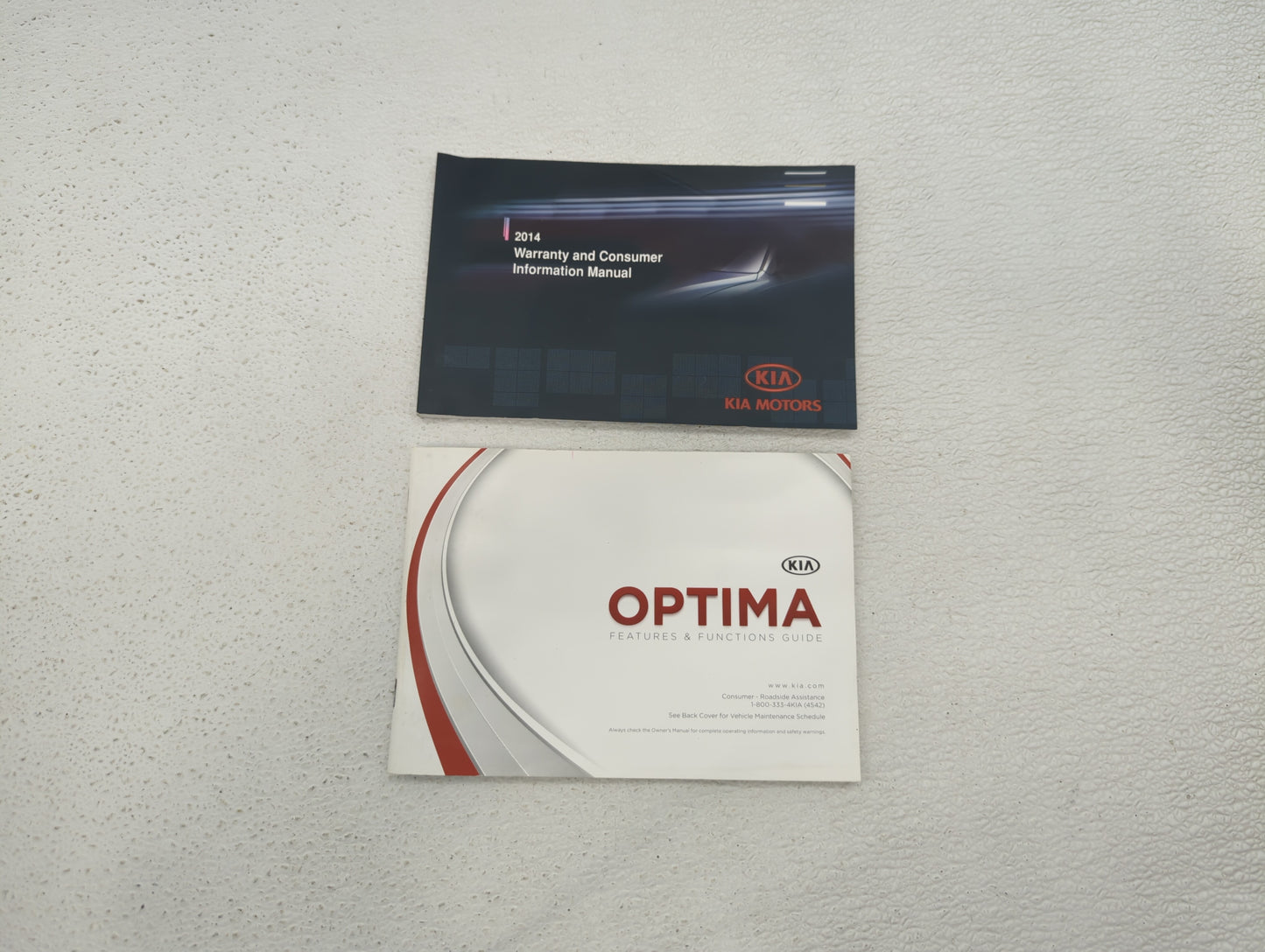 2014 Kia Optima Owners Manual Book Guide OEM Used Auto Parts - Oemusedautoparts1.com