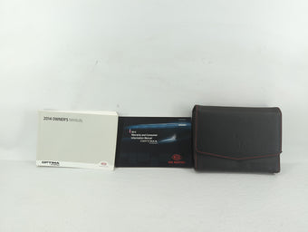 compare product 2014 Kia Optima Owners Manual Book Guide OEM Used Auto Parts