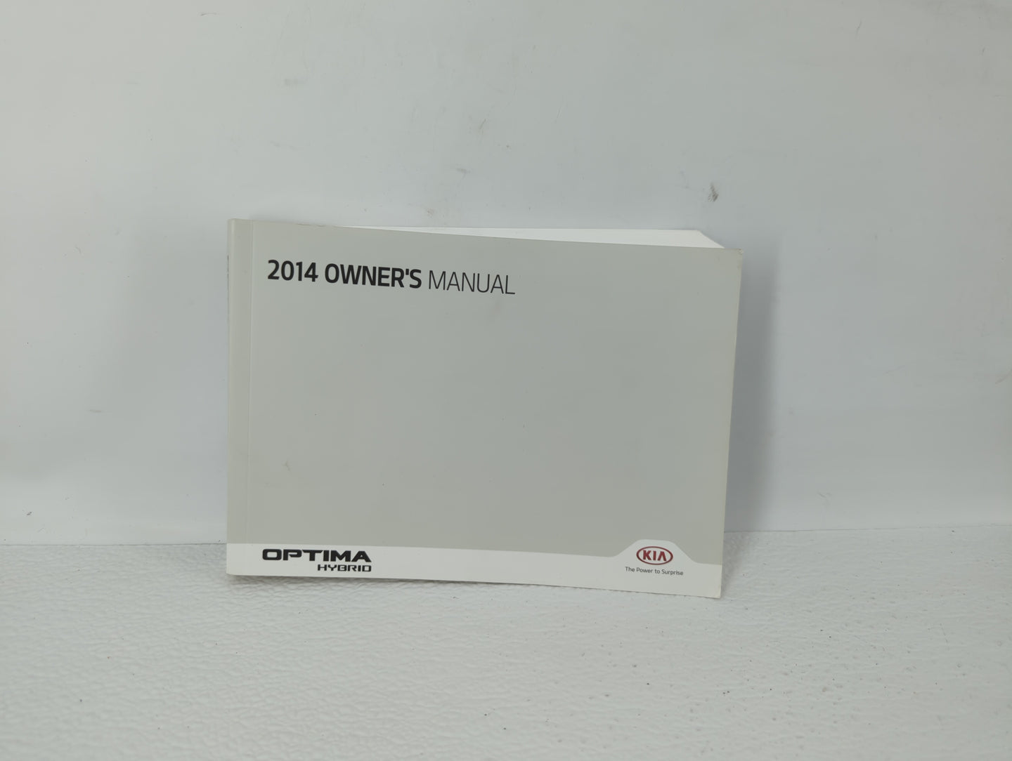 2014 Kia Optima Owners Manual Book Guide OEM Used Auto Parts - Oemusedautoparts1.com