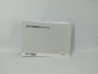 2014 Kia Optima Owners Manual Book Guide OEM Used Auto Parts - Oemusedautoparts1.com