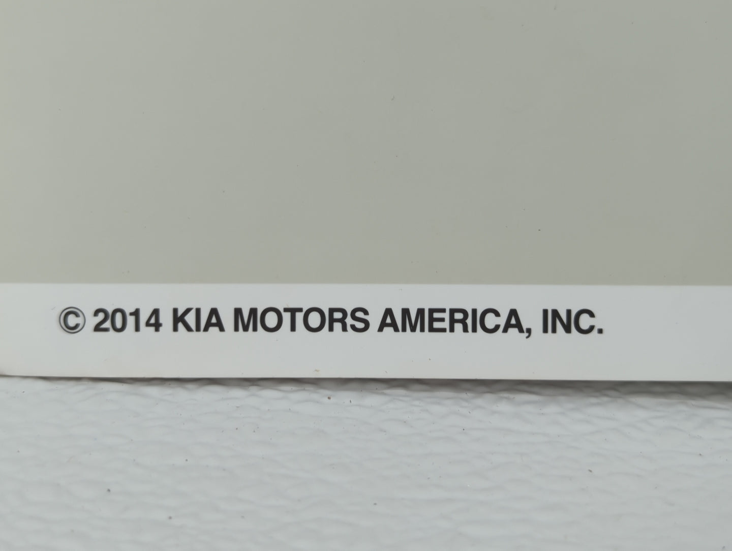 2014 Kia Optima Owners Manual Book Guide OEM Used Auto Parts - Oemusedautoparts1.com