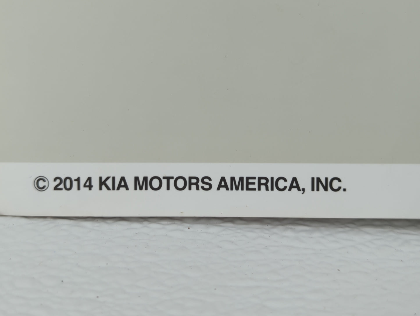 2014 Kia Optima Owners Manual Book Guide OEM Used Auto Parts - Oemusedautoparts1.com