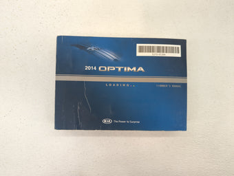 compare product 2014 Kia Optima Owners Manual Book Guide OEM Used Auto Parts
