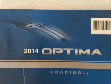 2014 Kia Optima Owners Manual Book Guide OEM Used Auto Parts