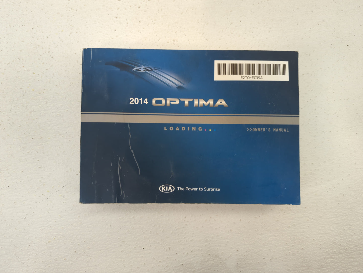 2014 Kia Optima Owners Manual Book Guide OEM Used Auto Parts - Oemusedautoparts1.com