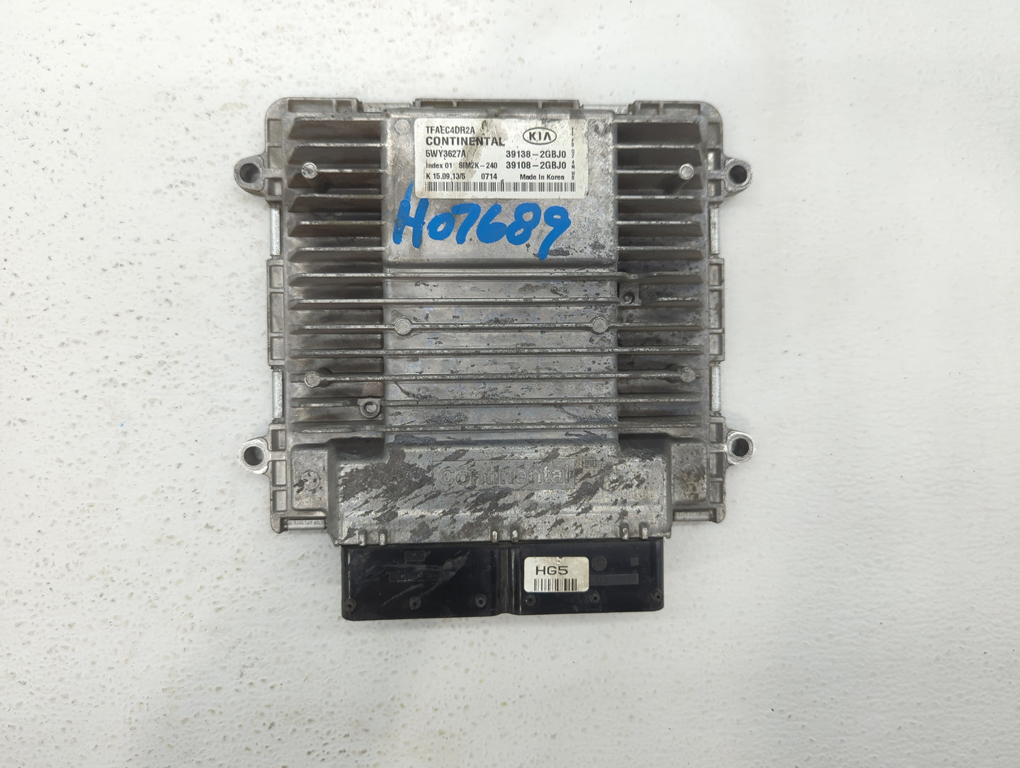 2014-2015 Kia Optima PCM Engine Control Computer ECU ECM PCU OEM P/N:39108-2GBJ0 39138-2GBJ0 Fits Fits 2014 2015 OEM Used Au