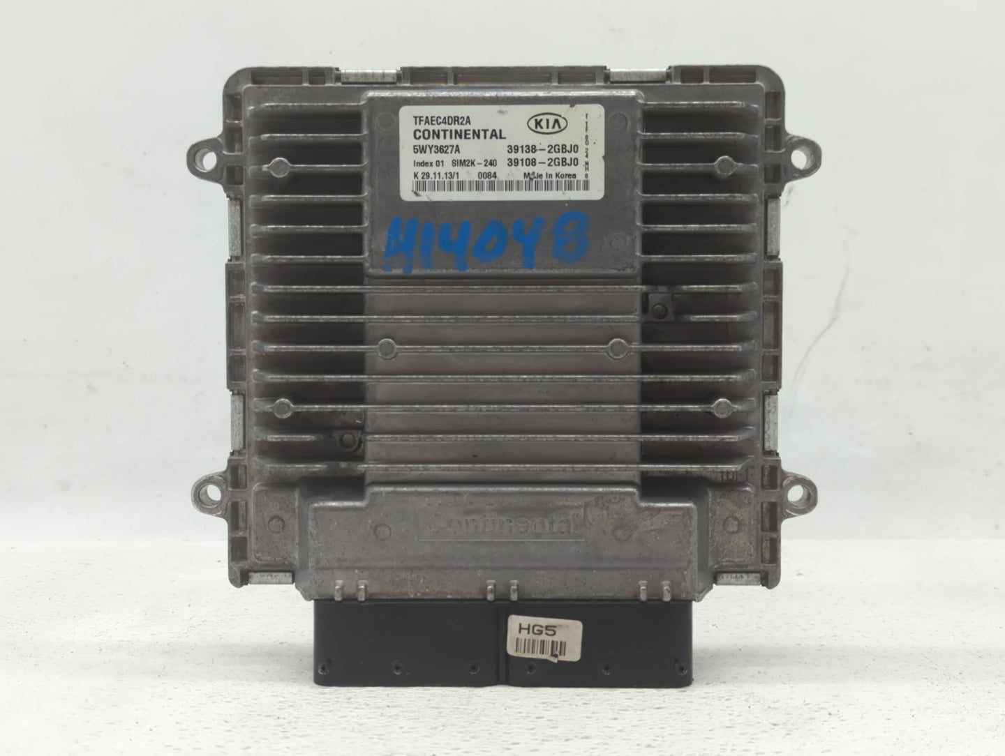 2014-2015 Kia Optima PCM Engine Control Computer ECU ECM PCU OEM P/N:39108-2GBJ0 39138-2GBJ0, 39138-2GBH0 Fits Fits 2014 201