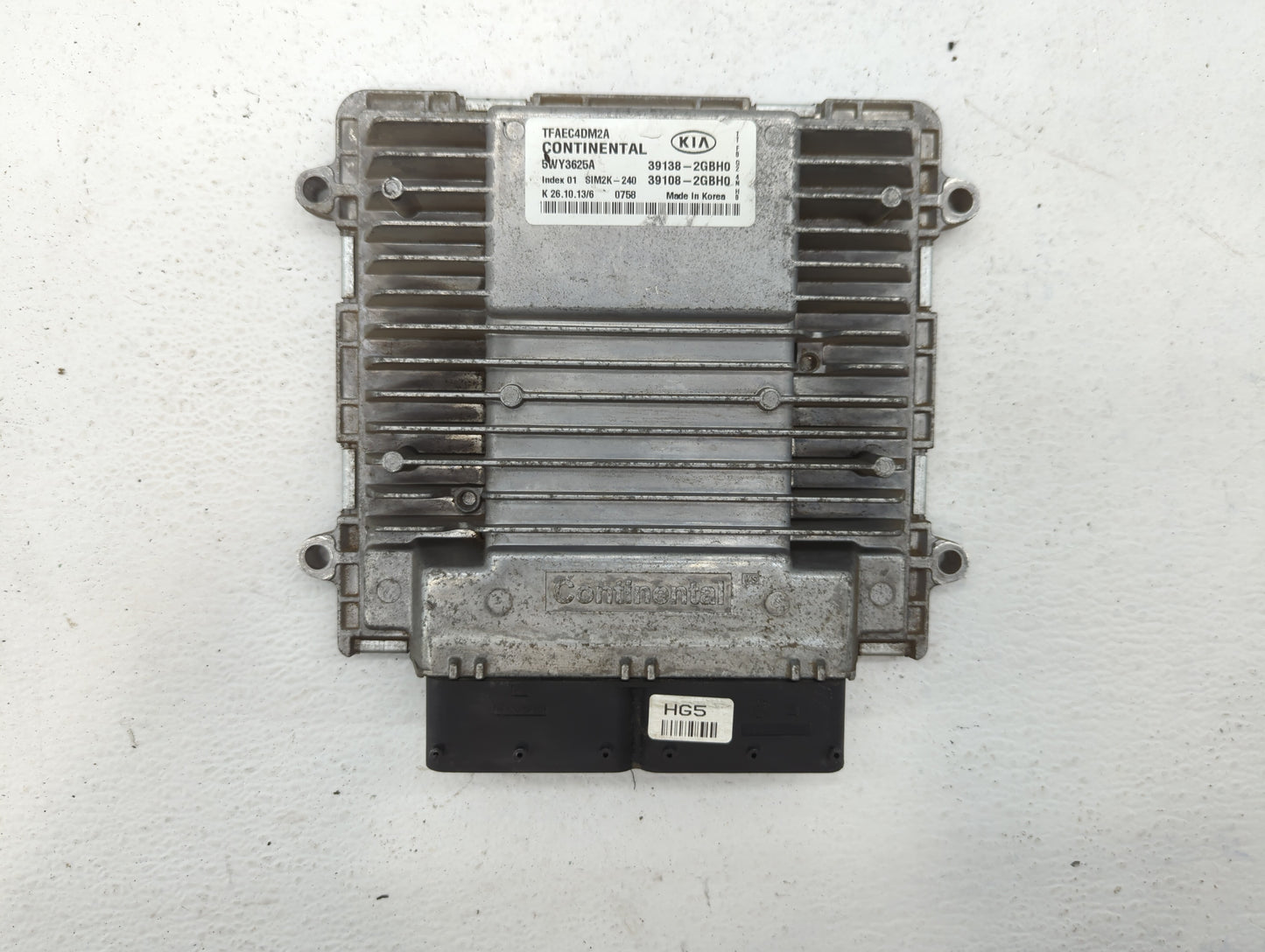 2014-2015 Kia Optima PCM Engine Control Computer ECU ECM PCU OEM P/N:39138-2GBH0 39108-2GBH0 Fits Fits 2014 2015 OEM Used Au