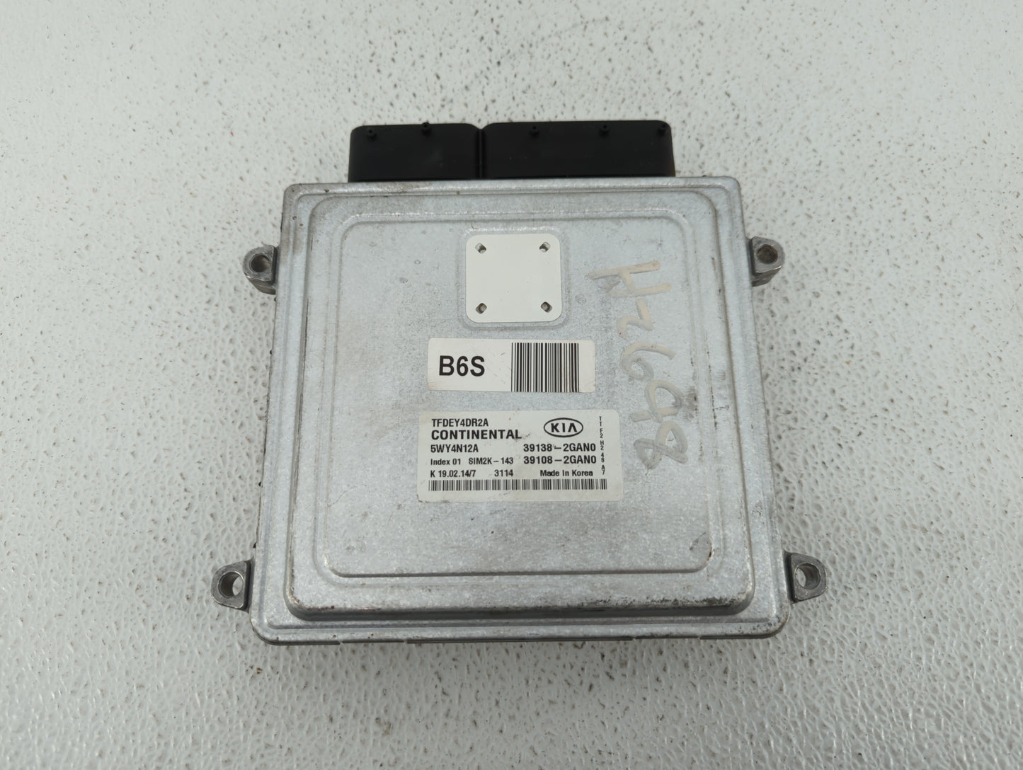 2014 Kia Optima PCM Engine Control Computer ECU ECM PCU OEM P/N:39138-2GAN0 39108-2GAN0 Fits OEM Used Auto Parts - Oemusedau
