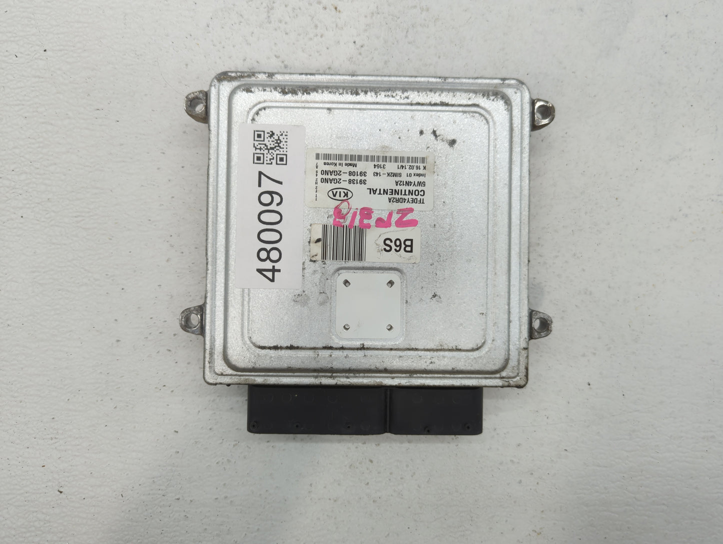 2014 Kia Optima PCM Engine Control Computer ECU ECM PCU OEM P/N:39138-2GAN0 39108-2GAN0 Fits OEM Used Auto Parts - Oemusedau