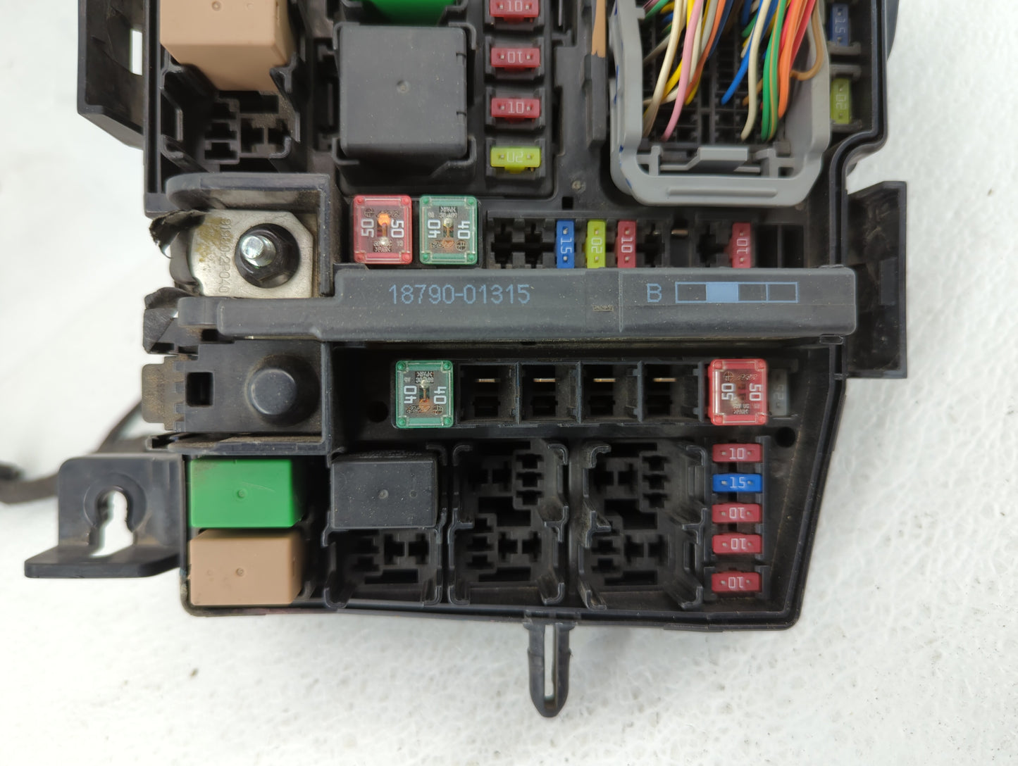 2014-2015 Kia Optima Fusebox Fuse Box Panel Relay Module P/N:91955-2T730 Fits Fits 2014 2015 OEM Used Auto Parts - Oemusedau