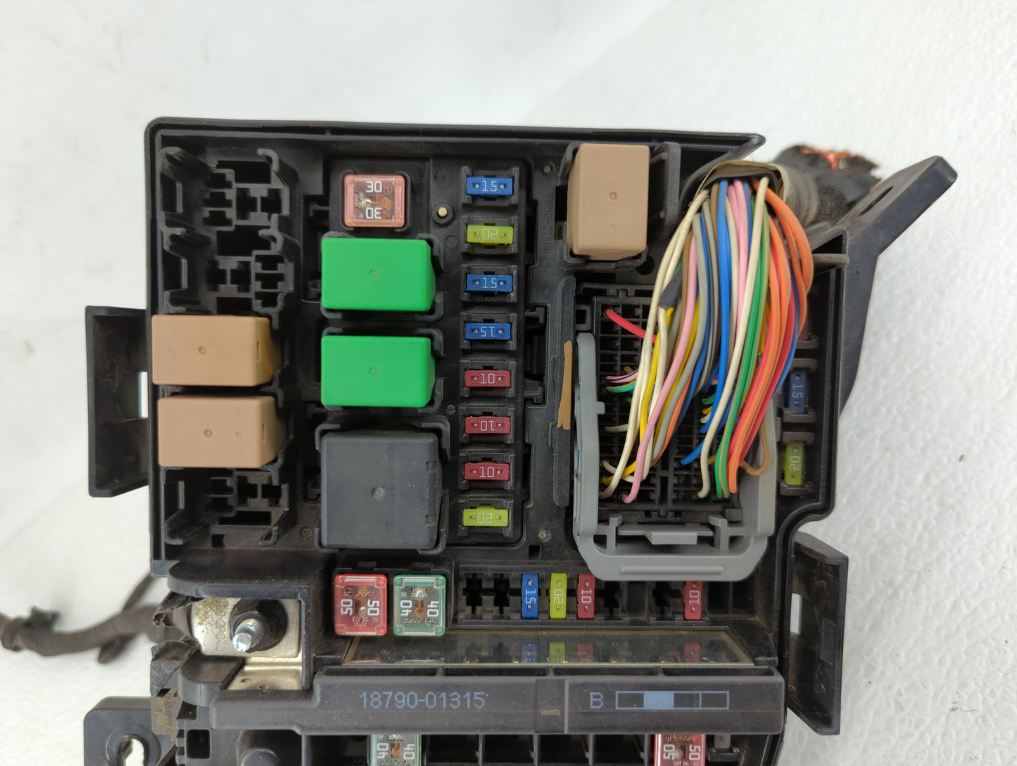 2014-2015 Kia Optima Fusebox Fuse Box Panel Relay Module P/N:91955-2T730 Fits Fits 2014 2015 OEM Used Auto Parts - Oemusedau