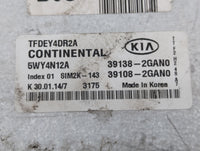 2014 Kia Optima PCM Engine Control Computer ECU ECM PCU OEM P/N:39138-2GAN0 39108-2GAN0 Fits OEM Used Auto Parts - Oemusedau