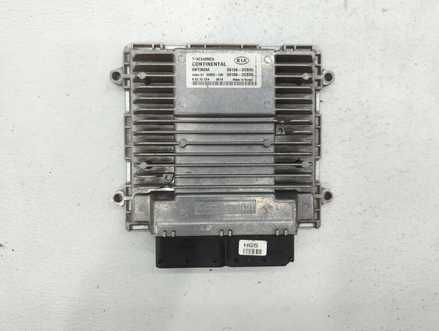 2014-2015 Kia Optima PCM Engine Control Computer ECU ECM PCU OEM P/N:39138-2GBH5 Fits Fits 2014 2015 OEM Used Auto Parts - O