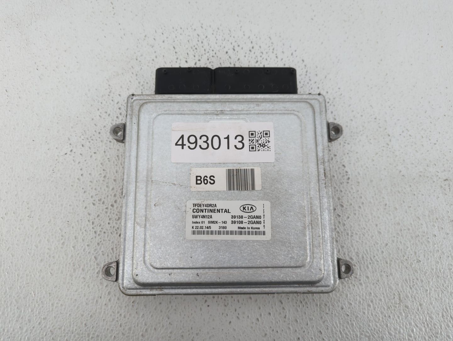 2014 Kia Optima PCM Engine Control Computer ECU ECM PCU OEM P/N:39138-2GAN0 39108-2GAN0 Fits OEM Used Auto Parts - Oemusedau