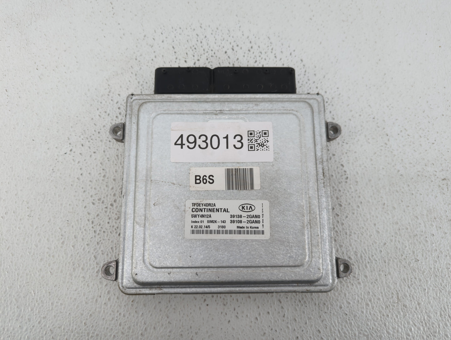 2014 Kia Optima PCM Engine Control Computer ECU ECM PCU OEM P/N:39138-2GAN0 39108-2GAN0 Fits OEM Used Auto Parts - Oemusedau