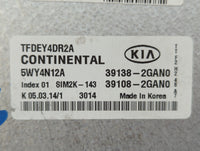 2014-2015 Kia Optima PCM Engine Control Computer ECU ECM PCU OEM P/N:39108-2GAN0 39138-2GAN0, 39108-2GBH1 Fits Fits 2014 201