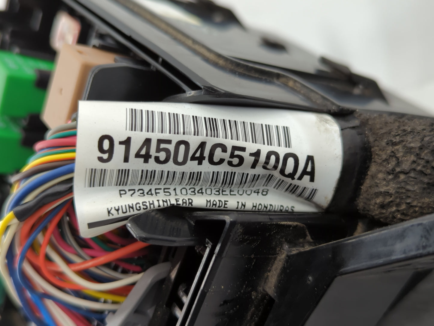 2014-2015 Kia Optima Fusebox Fuse Box Panel Relay Module P/N:914504C510QA Fits Fits 2014 2015 OEM Used Auto Parts - Oemuseda