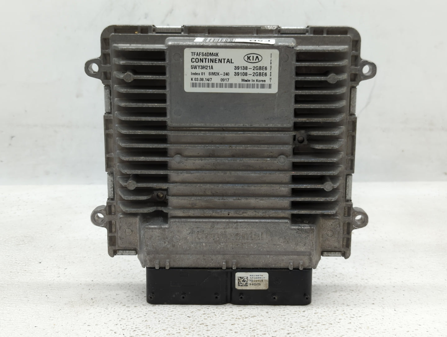 2014-2015 Kia Optima PCM Engine Control Computer ECU ECM PCU OEM P/N:39108-2GBE6 39138-2GBE6 Fits Fits 2014 2015 OEM Used Au