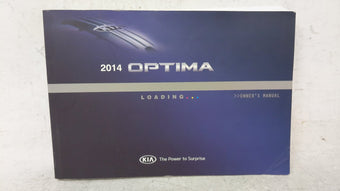 compare product 2014 Kia Optima Owners Manual Book Guide OEM Used Auto Parts