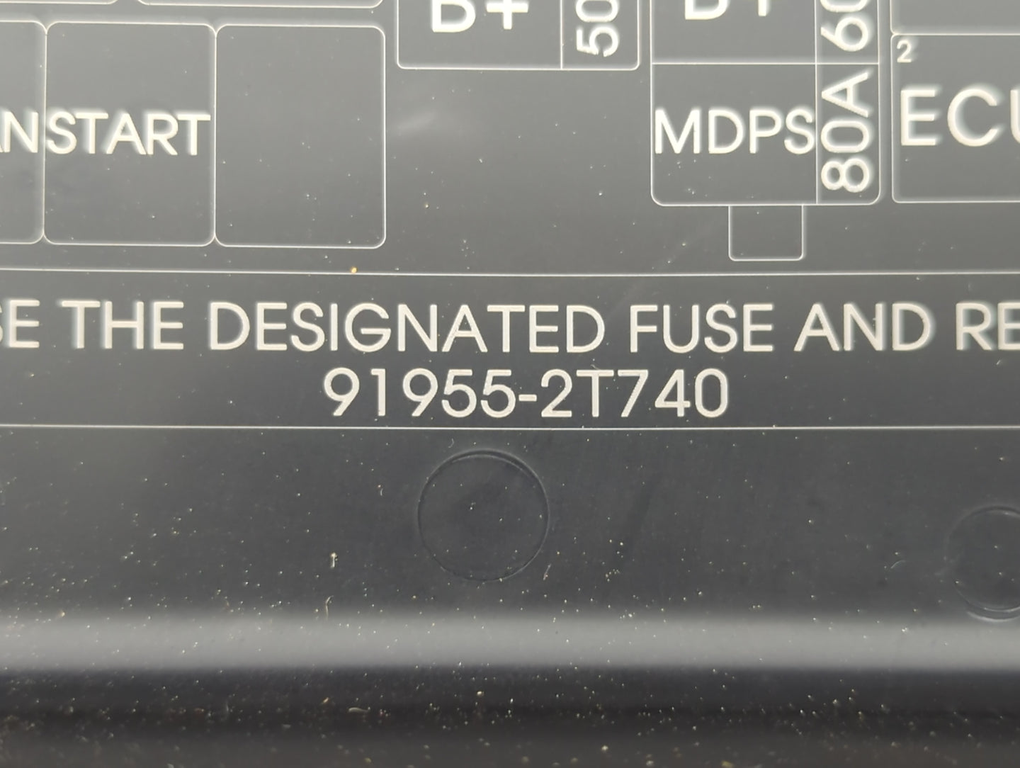 2014-2015 Kia Optima Fusebox Fuse Box Panel Relay Module P/N:91955-2T740 91955-2T730 912504C860 91955-2T740 Fits Fits 2014 2