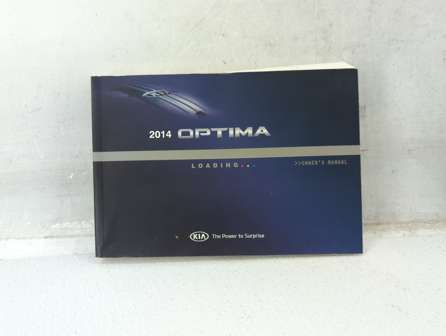 2014 Kia Optima Owners Manual Book Guide OEM Used Auto Parts - Oemusedautoparts1.com