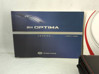 2014 Kia Optima Owners Manual Book Guide P/N:A4C0-EU42F OEM Used Auto Parts - Oemusedautoparts1.com