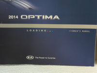 2014 Kia Optima Owners Manual Book Guide P/N:A4C0-EU42F OEM Used Auto Parts - Oemusedautoparts1.com