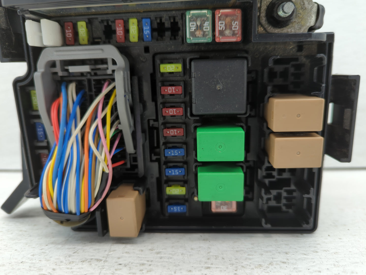 2016 Kia Optima Fusebox Fuse Box Panel Relay Module P/N:91245-4U361 91254-4U431, 91956-2T820 Fits OEM Used Auto Parts - Oemu