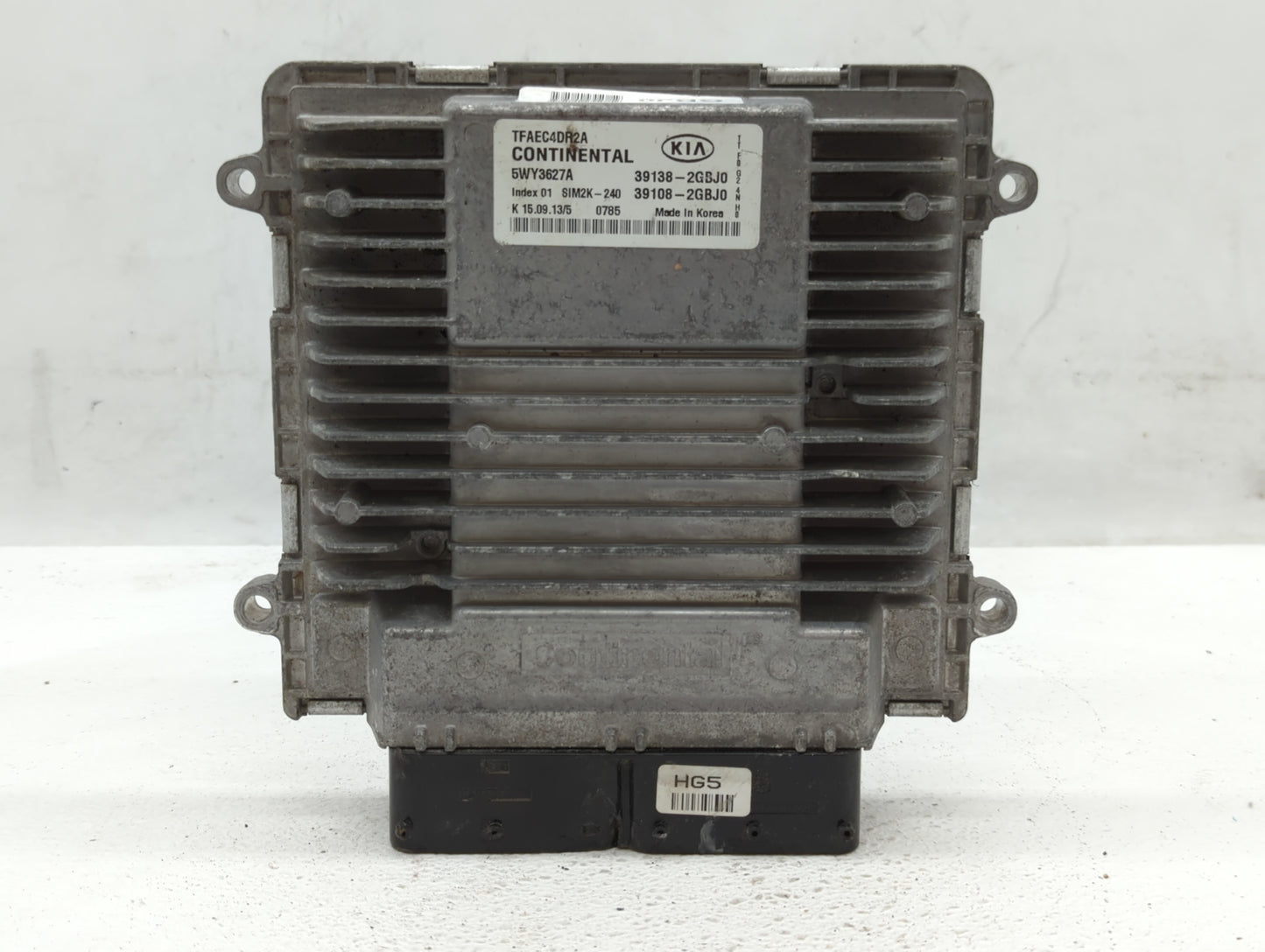 2014-2015 Kia Optima PCM Engine Control Computer ECU ECM PCU OEM P/N:39138-2GBJ0 Fits Fits 2014 2015 OEM Used Auto Parts - O
