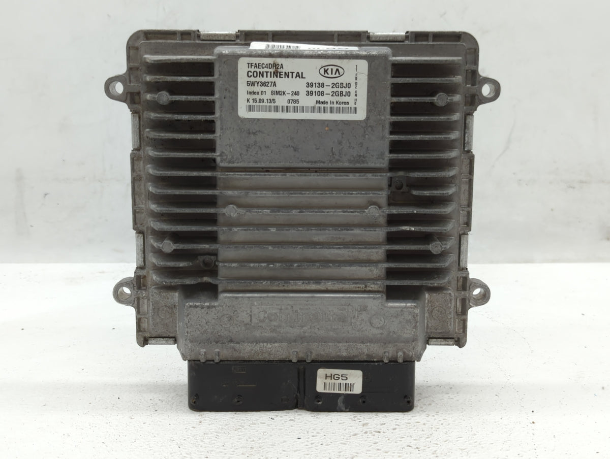 2014-2015 Kia Optima PCM Engine Control Computer ECU ECM PCU OEM P/N:39138-2GBJ0 Fits 2014 2015 OEM Used Auto Parts - Oemuse