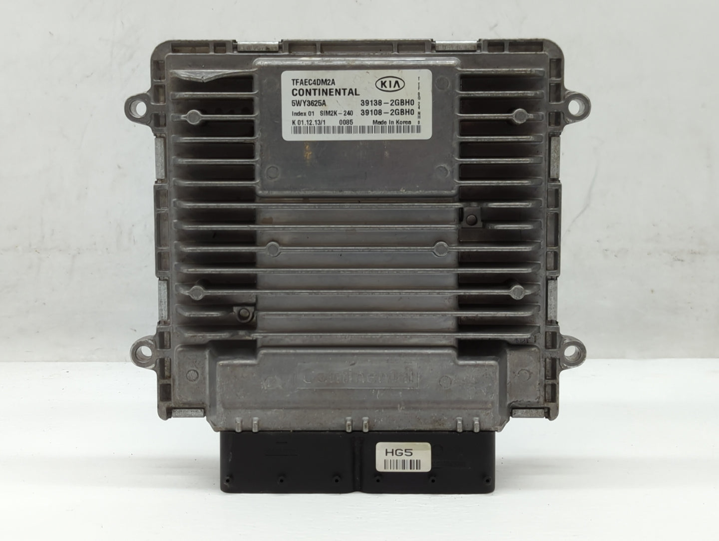 2014-2015 Kia Optima PCM Engine Control Computer ECU ECM PCU OEM P/N:39138-2GBH0 Fits Fits 2014 2015 OEM Used Auto Parts - O