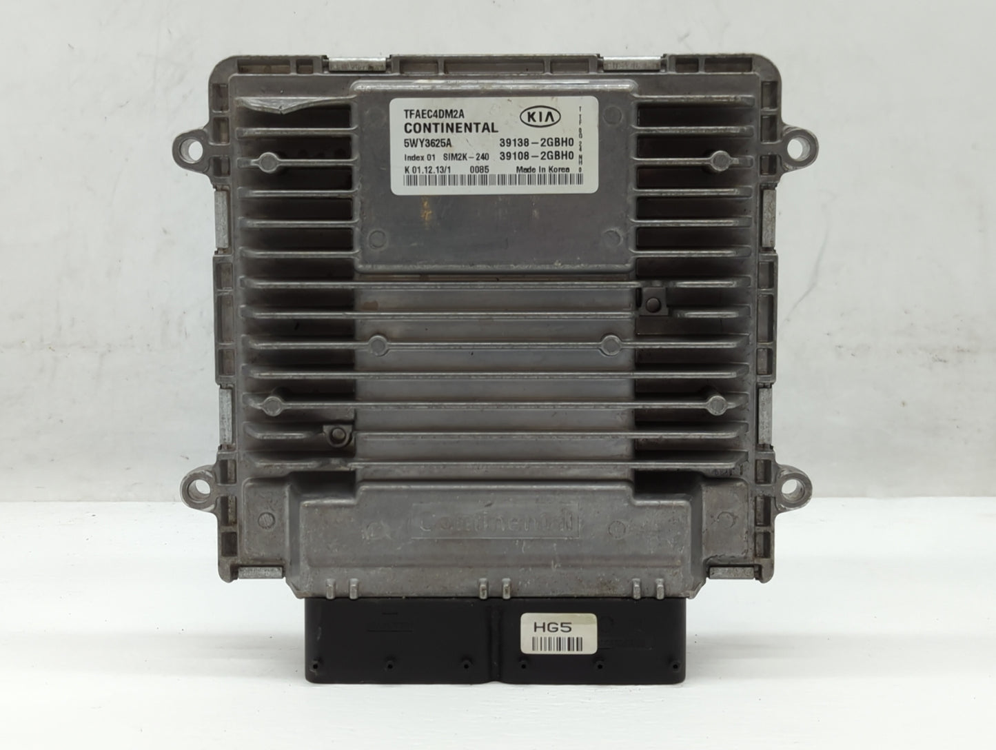 2014-2015 Kia Optima PCM Engine Control Computer ECU ECM PCU OEM P/N:39138-2GBH0 Fits Fits 2014 2015 OEM Used Auto Parts - O