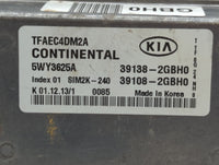 2014-2015 Kia Optima PCM Engine Control Computer ECU ECM PCU OEM P/N:39138-2GBH0 Fits Fits 2014 2015 OEM Used Auto Parts - O