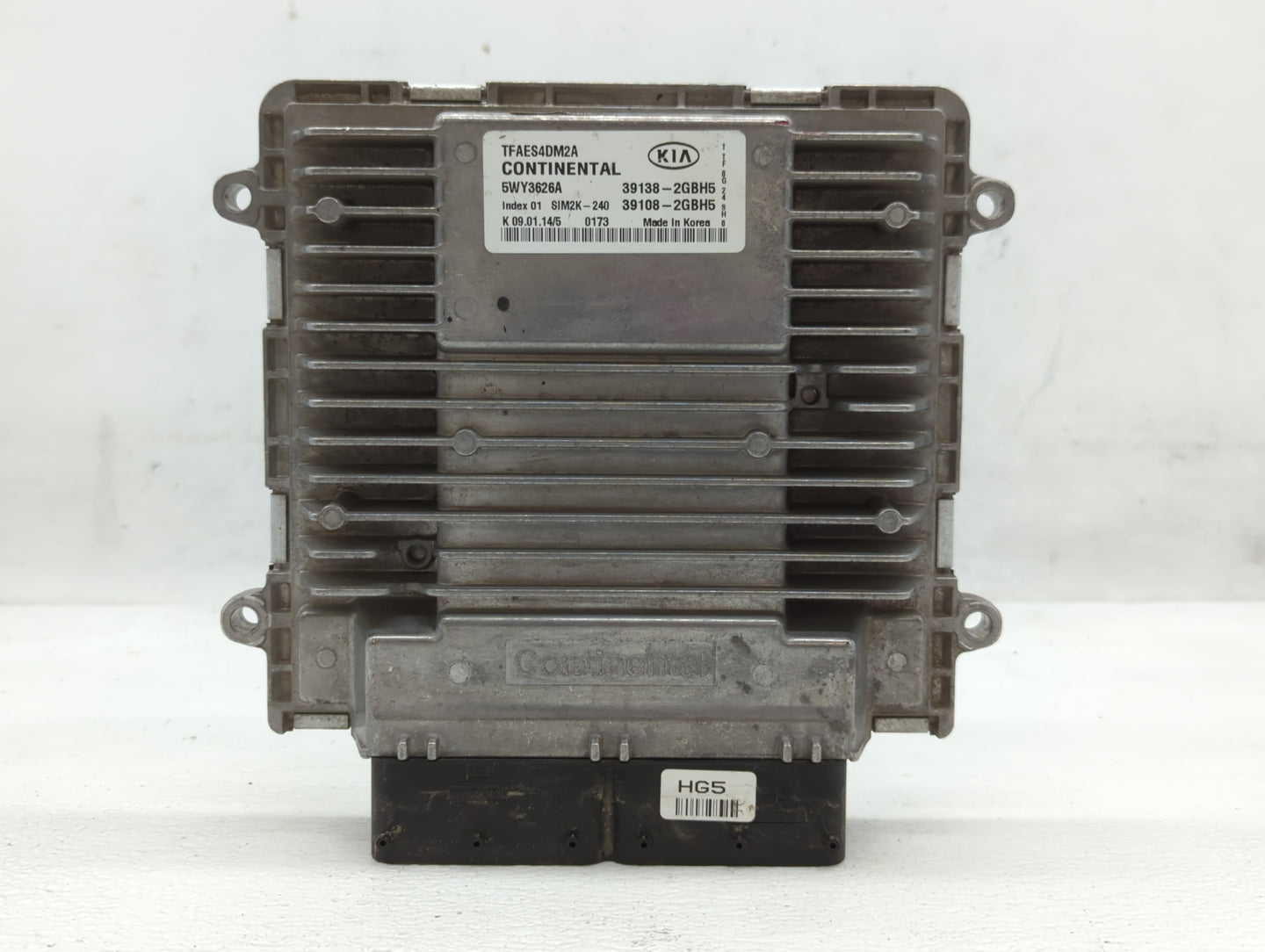 2014-2015 Kia Optima PCM Engine Control Computer ECU ECM PCU OEM P/N:39138-2GBJ5 39108-2GBJ5 Fits Fits 2014 2015 OEM Used Au
