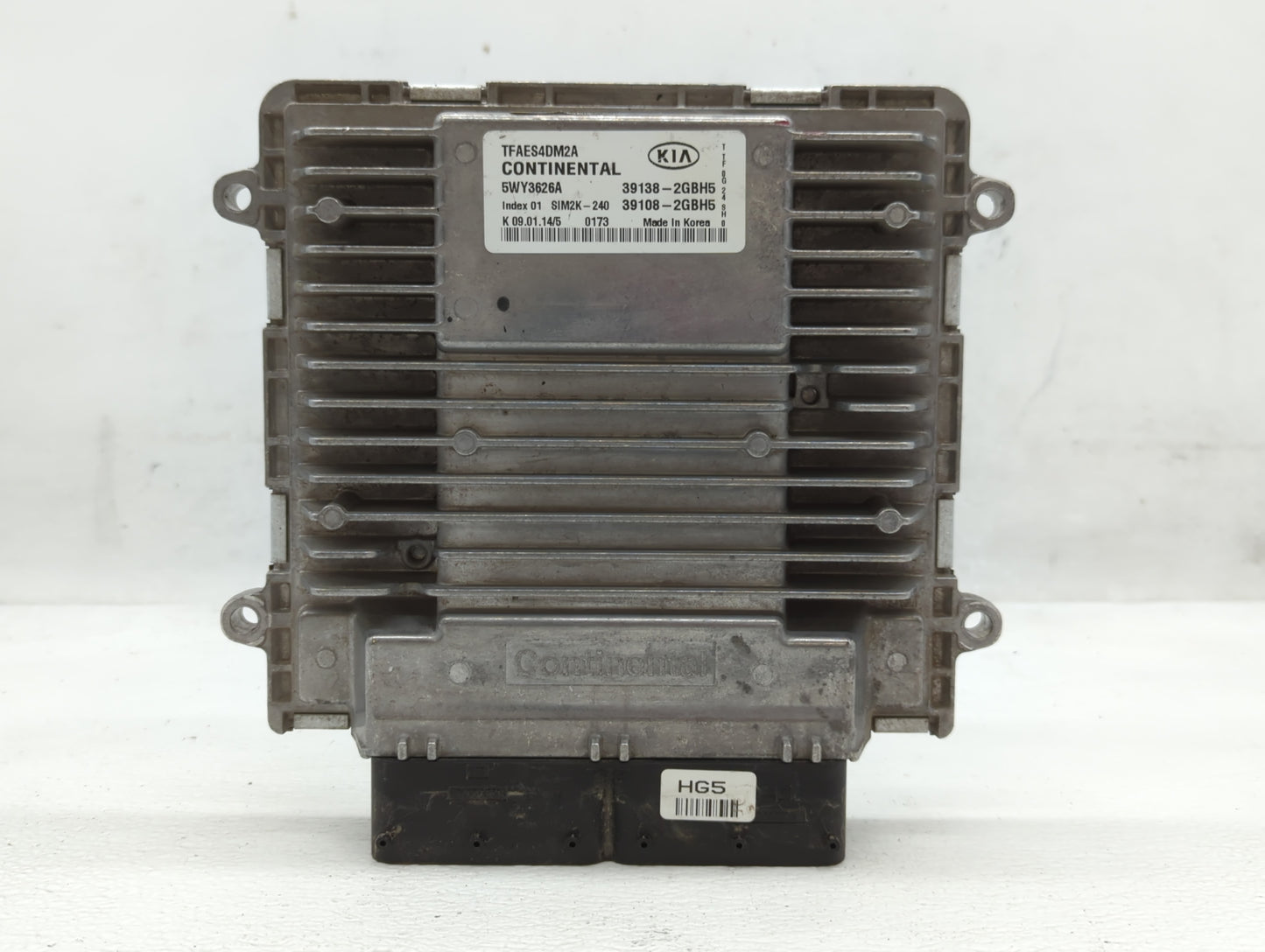 2014-2015 Kia Optima PCM Engine Control Computer ECU ECM PCU OEM P/N:39138-2GBJ5 39108-2GBJ5 Fits Fits 2014 2015 OEM Used Au