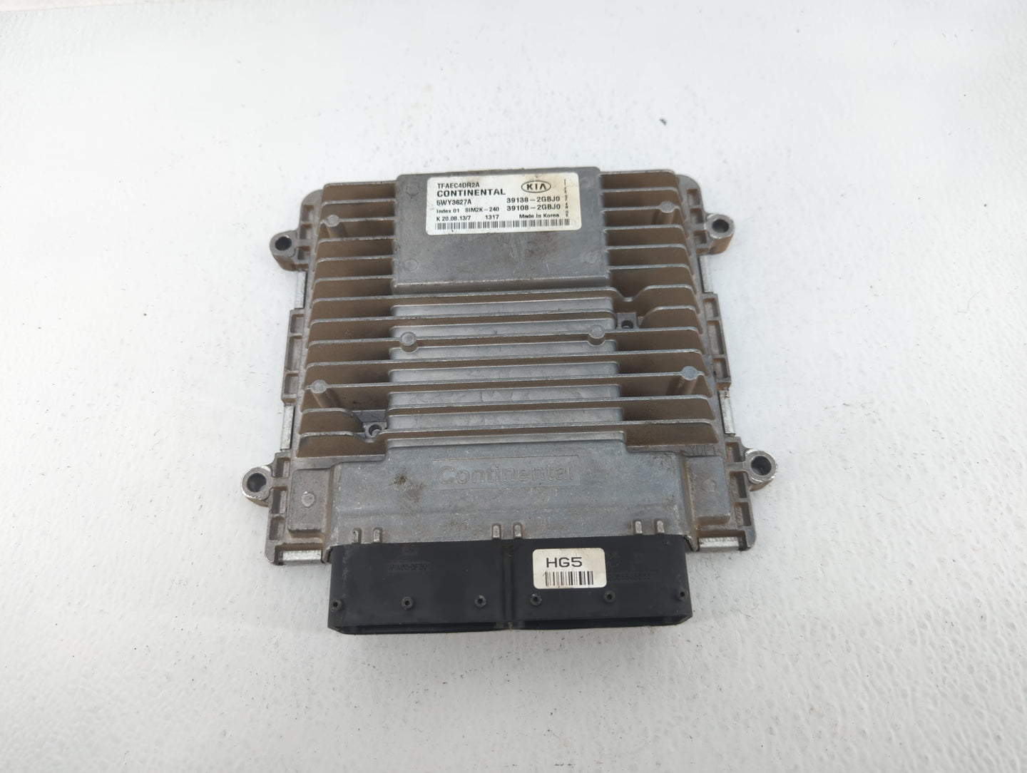 2014-2015 Kia Optima PCM Engine Control Computer ECU ECM PCU OEM P/N:39138-2GBJ0 Fits Fits 2014 2015 OEM Used Auto Parts - O